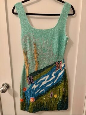 Embellished Beaded Dress